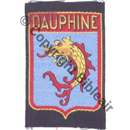 Grpt DAUPHINE INS GENERAL PC a ST.BONNET EN CHAMPSAUR puis GAP TISSU COULEUR BLEUE.. 8x5cm Sc.ducable2006 MAP100Eur 